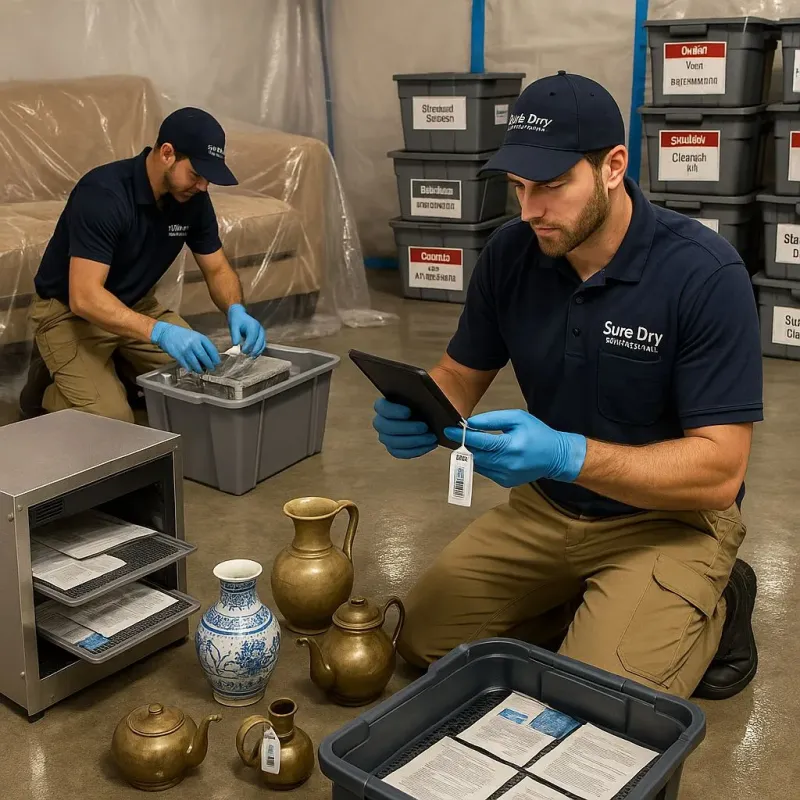 Content Protection and Restoration process in Stockton Springs, ME