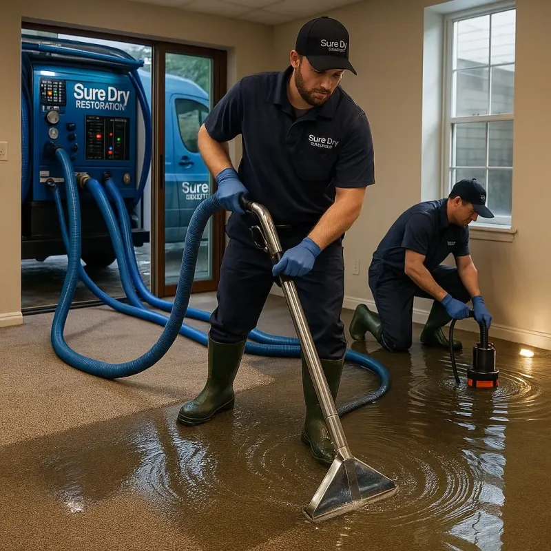 Water Extraction and Removal process in Stockton Springs, ME